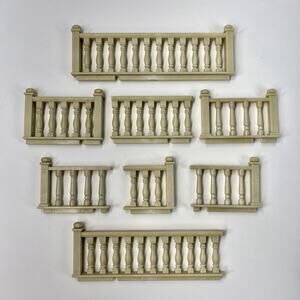 Sylvanian Families Beechwood Hall Red Roof Country Home Replacement Railing x 8